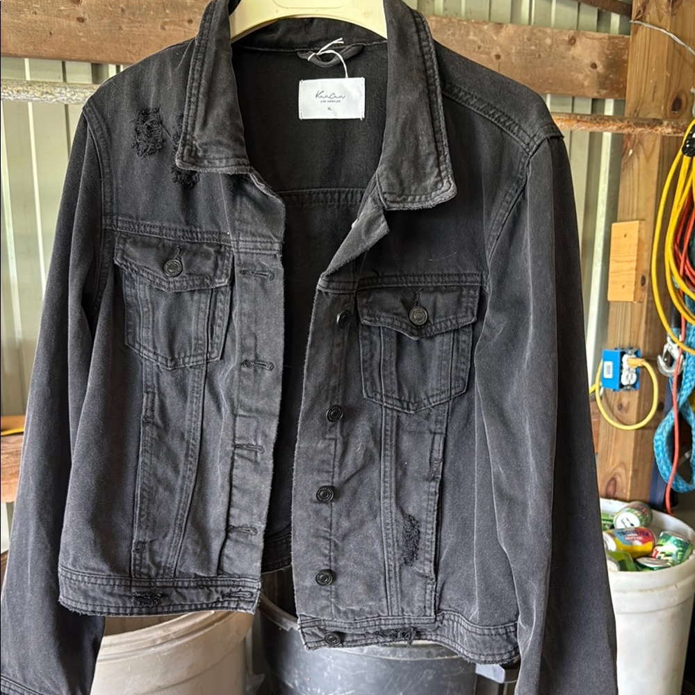 Black Denim Jacket
